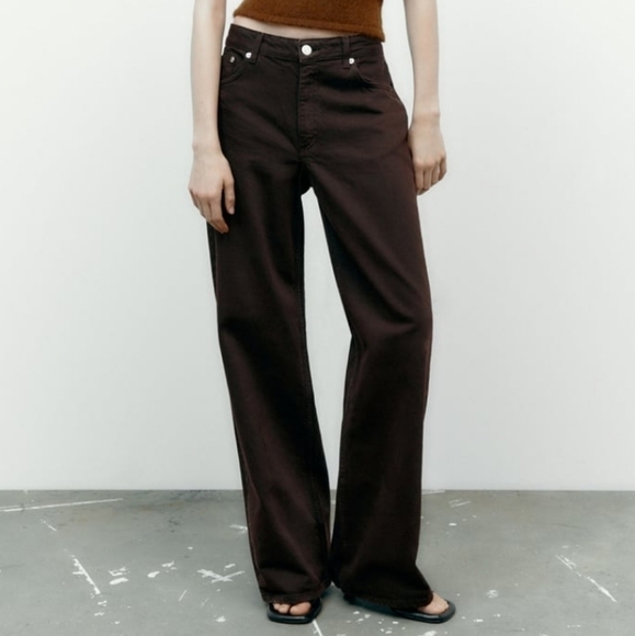 Zara Denim - Zara TRF WIDE LEG JEANS